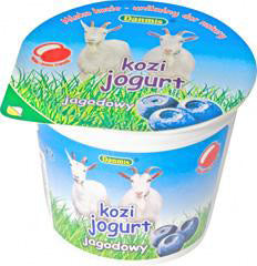 Kozi jogurt jagodowy 125g Danmis