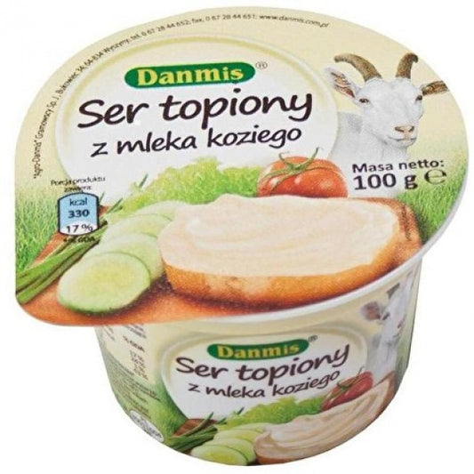 Ser topiony z mleka koziego 100g Danmis