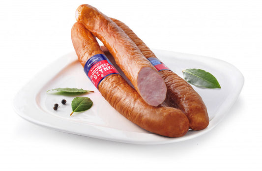Morliny Kiełbasa głogowska z szynki 540 g
