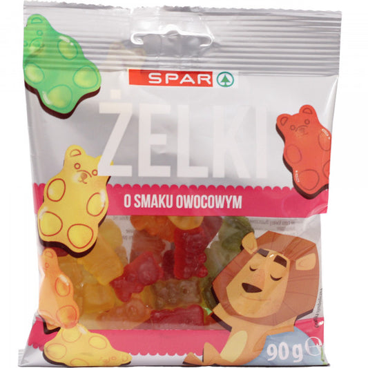 Żelki Spar Misie smak owocowy