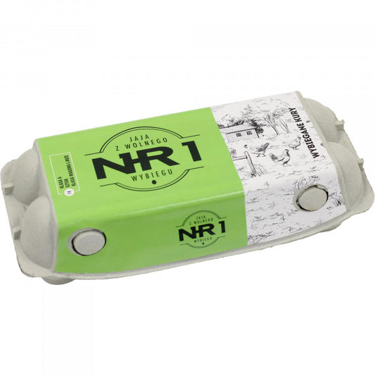 Jaja Wybiegane Kury z wolnego wybiegu L