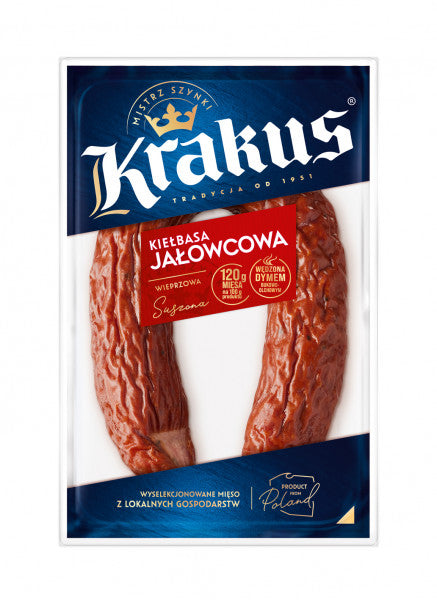 Krakus Kiełbasa jałowcowa wieprzowa 200 g