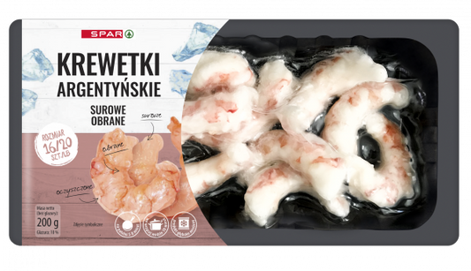 Spar krewetki Argentyńskie surowe obrane