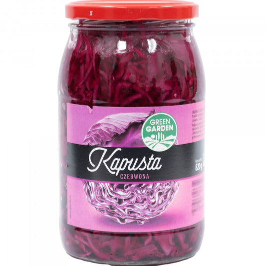 Sałatka Green Garden z czerwonej kapusty