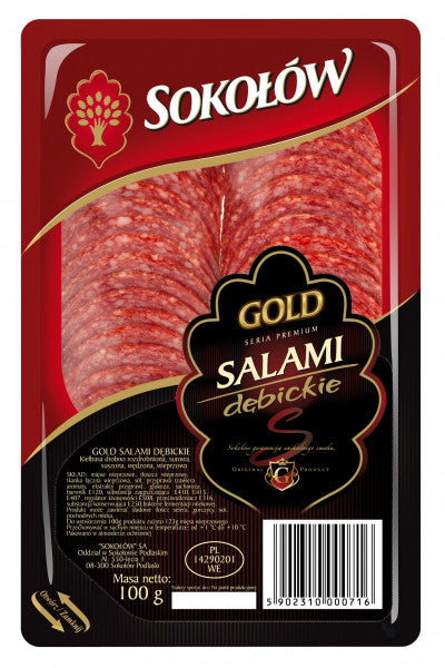 Salami sokołów gold dębickie 100g