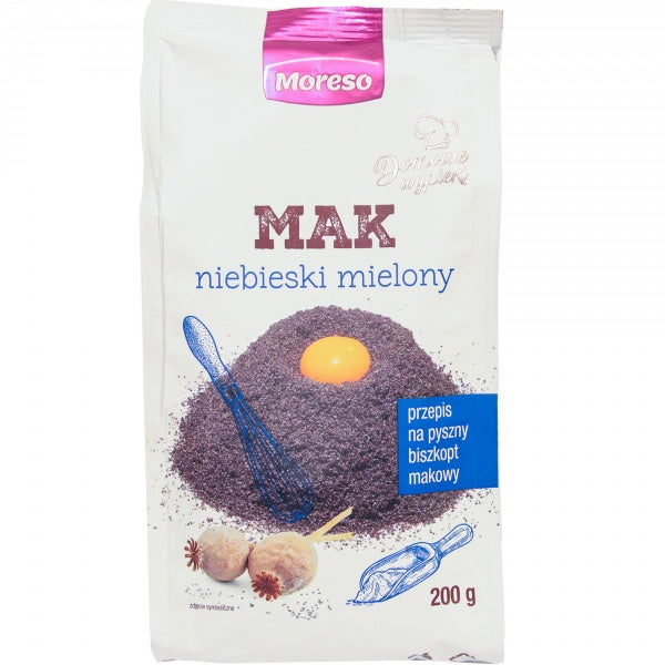 Mak niebieski mielony 200g