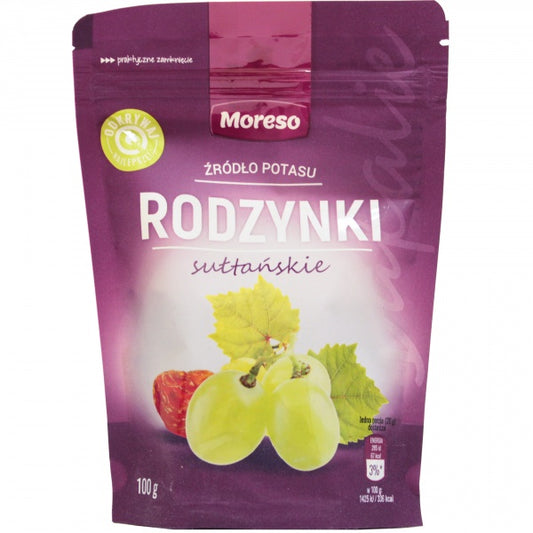 Rodzynki sułtańskie moreso/100g