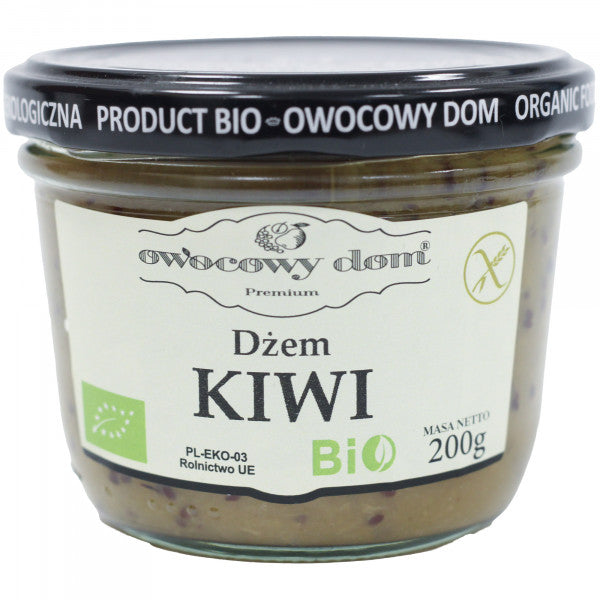 Dżem owocowy dom bio z kiwi 200g