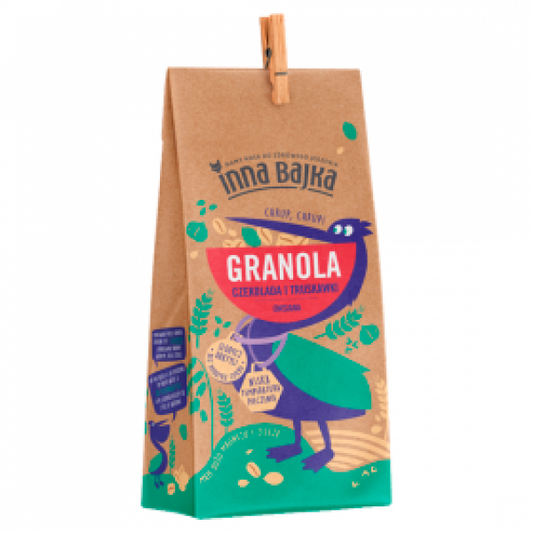 Inna Bajka Ganola czekolada i truskawki 260g