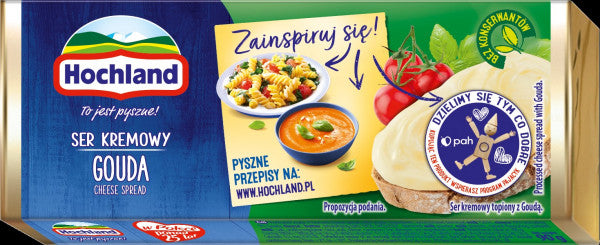 Hochland Ser kremowy gouda 90 g