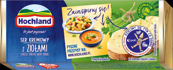 Hochland Ser kremowy z ziołami 90 g