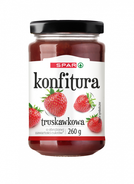 Konfitura Spar truskawkowa