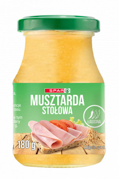Musztarda Spar stołowa łagodna