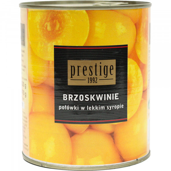 Brzoskwinie w syropie prestige