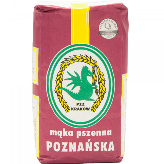 MĄKA POZNAŃSKA TYP 500    1KG PZZ KRAKÓW 10 x 10kg
