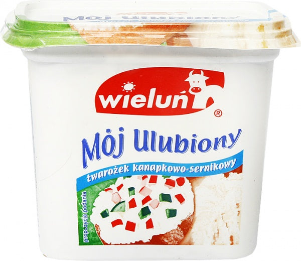 Wieluń Twarożek kanapkowo-sernikowy Mój Ulubiony 450g