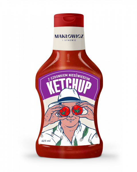 Ketchup Makłowicz i synowie z czosnkiem niedźwiedzim