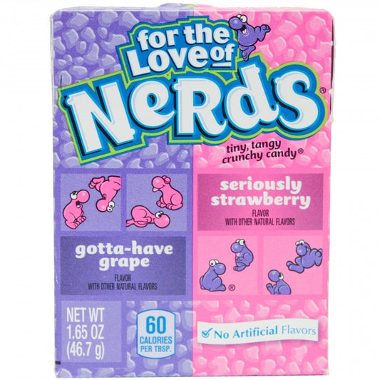 Cukierki Nerds winogrono-truskawka