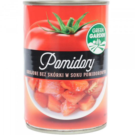 Pomidory Green Garden krojone puszka
