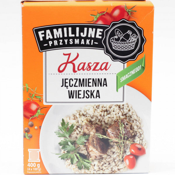 Kasza jęczmienna Familijne Przysmaki wiejska 4x100g
