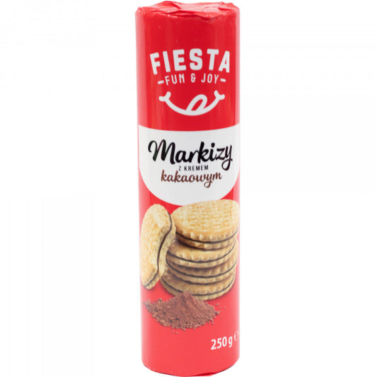 Ciastka Fiesta markizy kakaowe
