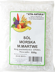 Sól morska średnia