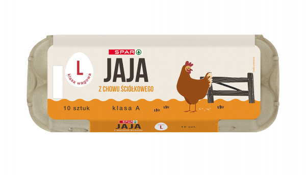 Jaja Spar z chowu ściółkowego L