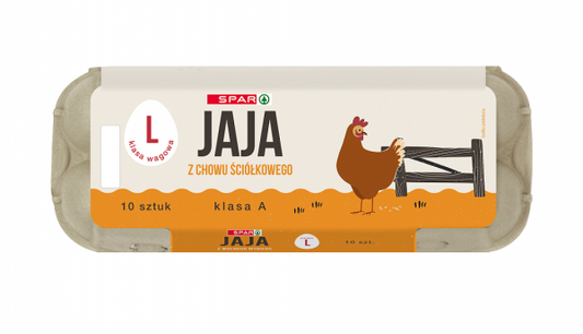 Jaja Spar z chowu ściółkowego L