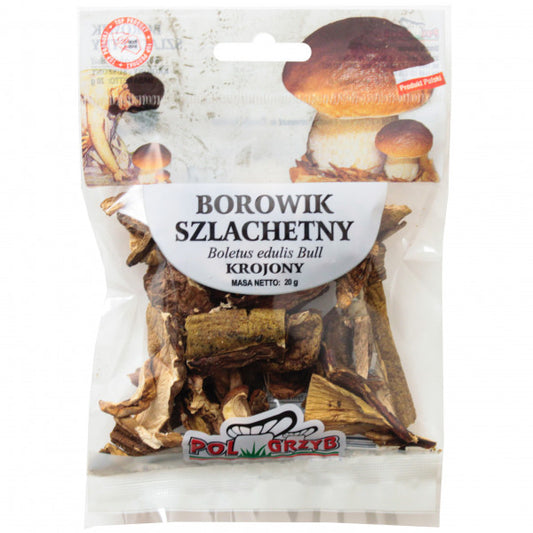 Borowik Polgrzyb suszony krojony
