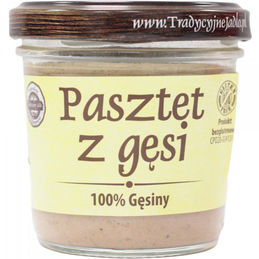 Pasztet Tradycyjne Jadło z gęsi 100%