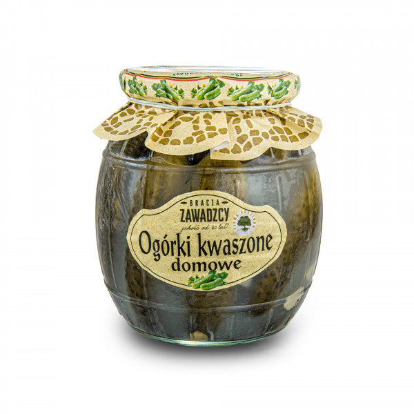 Ogórki Bracia Zawadzcy kwaszone domowe
