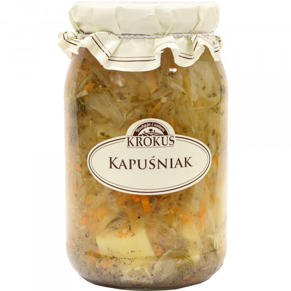 Zupa krokus kapuśniak 900g słoik