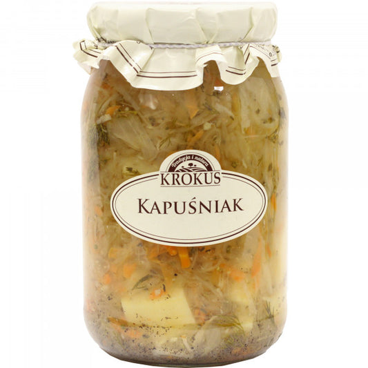 Zupa krokus kapuśniak 900g słoik