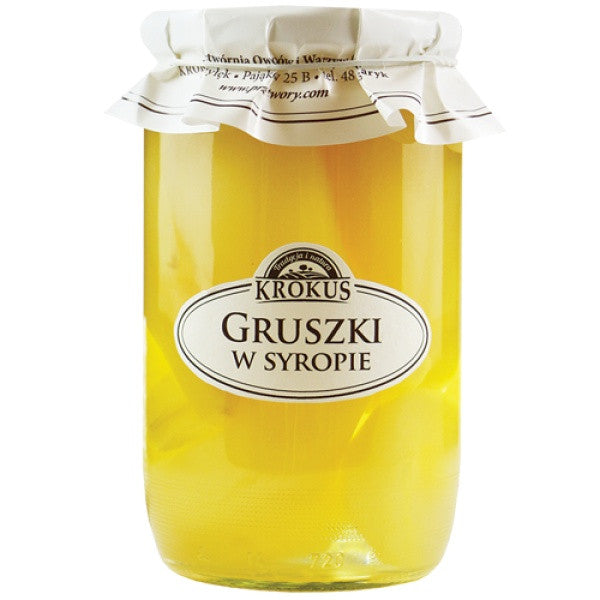 Gruszka w syropie Krokus