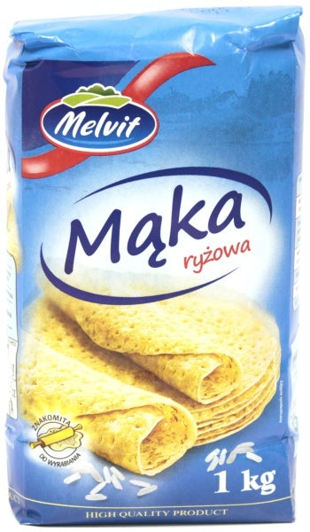 Melvit Mąka ryżowa 1kg