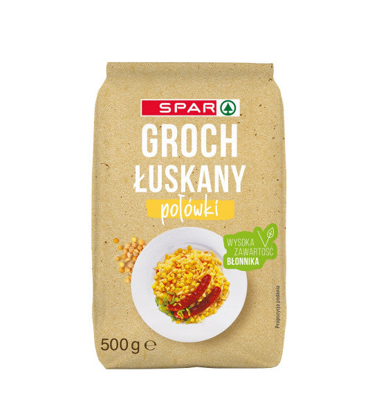 Groch Spar łuskany połówki