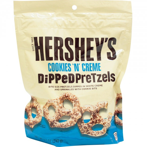 Hershey's cookies'n'creme Dipped Pretzels