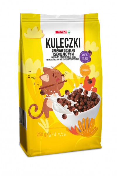 Spar płatki kulki czekoladowe