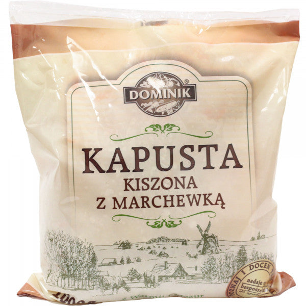 KAPUSTA KISZONA Z MARCHEWKĄ POLSKA 1KG DOMINIK