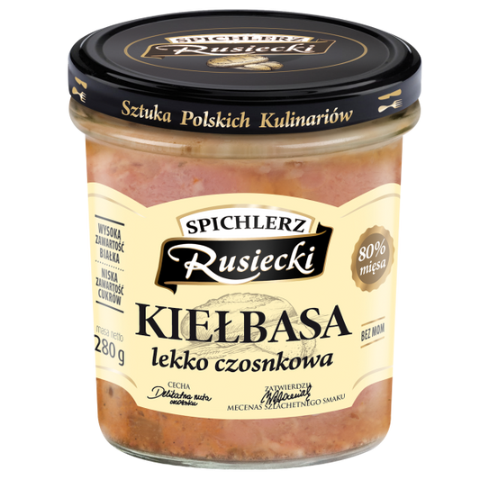 Spichlerz Rusiecki Kiełbasa lekko czosnkowa 280g