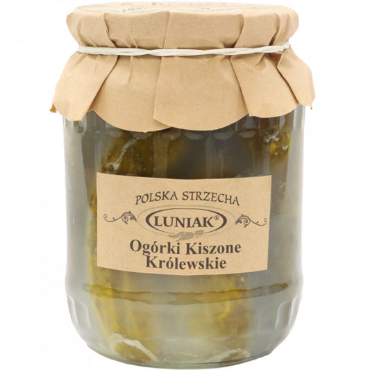 Ogórki Luniak kiszone królewskie