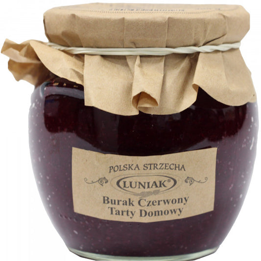 Burak Luniak czerwony tarty domowy