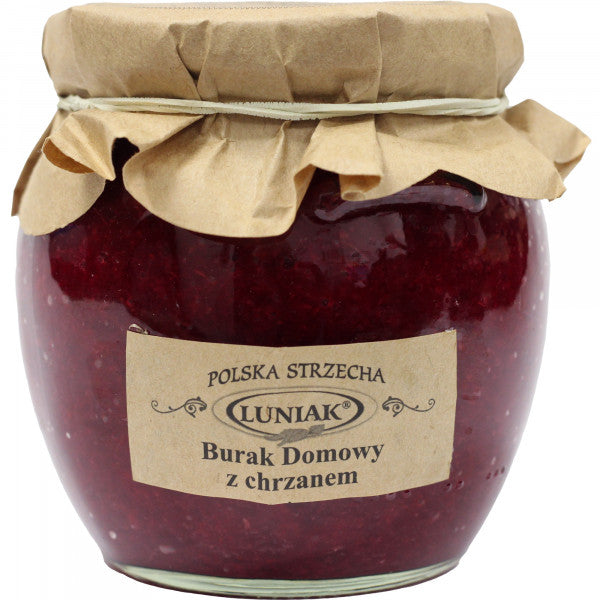 Buraki luniak domowe z chrzanem 480g