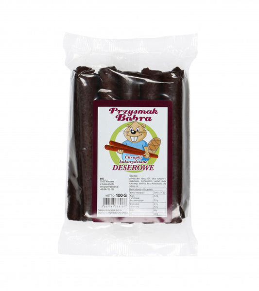 Chrupki Przysmak Bobra kukurydziane deserowe