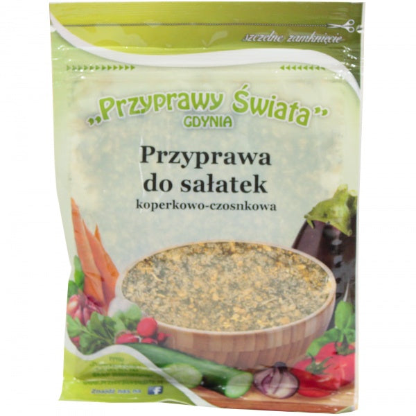 Przyprawa do sałatek koperkowo-czosnkowa