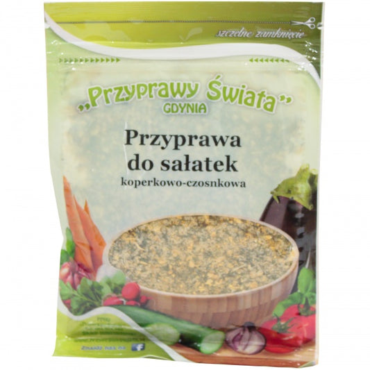 Przyprawa do sałatek koperkowo-czosnkowa