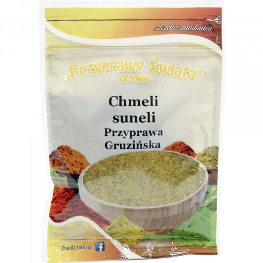 Przyprawa przyprawy świata chmeli suneli gruzińska 30g