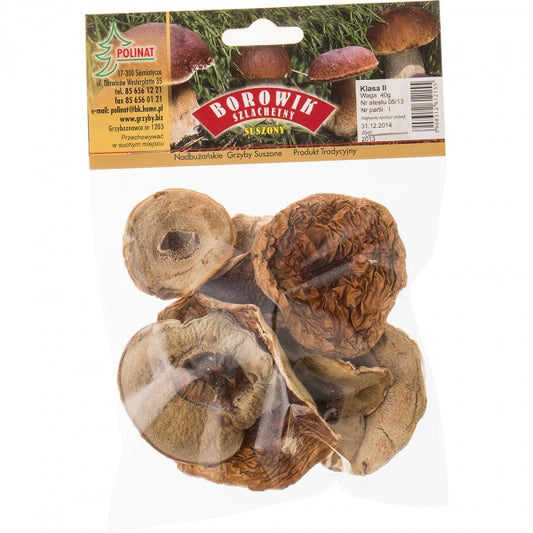 Borowik suszony cały