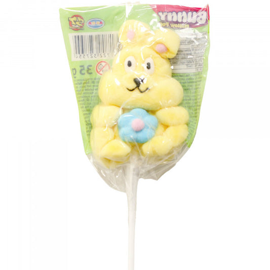 Lizak An-Ba Marshmallow Bunny truskawkowy pop