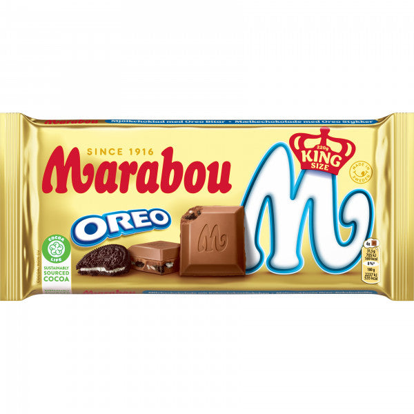 Marabou czekolada mleczna & Oreo 220 g